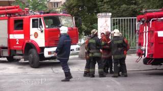 Пожар на ул.Вернадского. Днепр. 09.08.16.