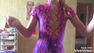 Мои купальники для художественной гимнастики  | костюмы Элина Мамутова