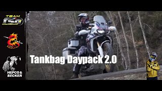 FSA - Sacoches de réservoir Daypack 2 0 pour Honda CRF1000L Africa Twin