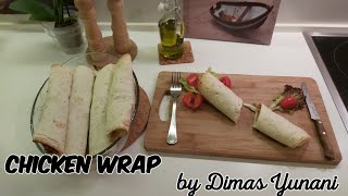 Chicken Wrap pastry " Ελληνική Κουζίνα " by Dimas Yunani || Worldwide recipe culinary food