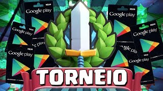 TORNEIO AO VIVO e GIFT CARDS GRÁTIS - CLASH ROYALE !