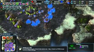 Starcraft 2 HOTS - FINAL WCS Europa - MVP "T" vs Stephano "Z" - G1 de 7 - Comentario en español