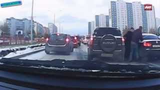 Авто приколы, драки, хамы, идиоты и разборки на дорогах России! Русская подборка АВТО ПРИКОЛОВ!!!