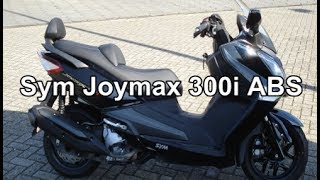 SYM Joymax 300i ABS / GTS 300i ABS walk around and ride