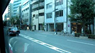 Bus ride in Kyoto, Japan / Viaje en autobús en Kioto, Japón.