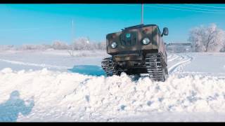 Самодельный вездеход "Лунтик" Озинки 2 года спустя после модернизации.