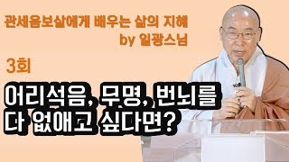 어리석음, 무명, 번뇌를 다 없애고 싶다면?-관세음보살에게 배우는 삶의 지혜 by 일광스님
