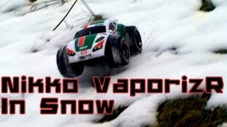 Nikko VaporizR in snow