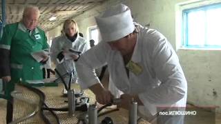 Конкурс машинного доения коров