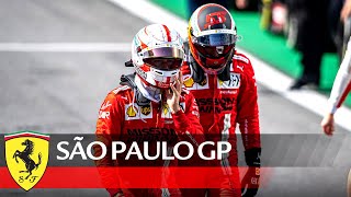 Charles and Carlos message for the Tifosi after the São Paulo GP