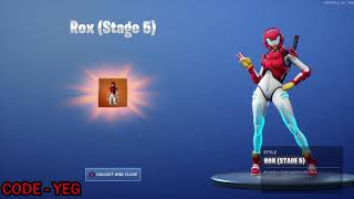 *NEW* UNLOCKING ROX STAGE 5 Outfit on Fortnite Battle Royale Season 9