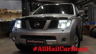 Nissan Pathfinder R51, установили биксеноновые линзы Hella 3, HPL Crossfire