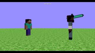 Моё первое творение в Mine-imator :З