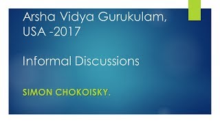 Secrets of Learning Nakshatra | Arsha Vidya Gurukulam, USA Conference 2017 by Simon Chokoisky