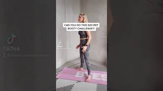 Try this 500 BOOTY BURN Challenge With Me! #shorts