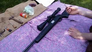 РАЗБОРКА пневматической винтовки GAMO CFX