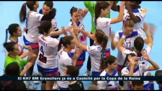 VOTV - El KH7 BM Granollers ja és a Castelló per la Copa de la Reina