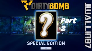 Dirty Bomb: Special Edition Elite case opening 10+ 1 100% Containment Loadout/Live Commentary