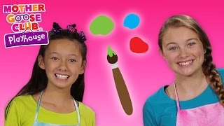What Color Will This Make? | Color Challenge Game | Mother Goose Club Playhouse Kids Video