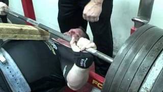 Rick Hussey's Big Iron Gym 1-3-11 Bench D