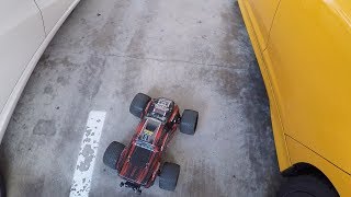 Remo Hobby Dinosaurs Master 5 monster truck - 2018-05-19 run