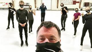 Орсер выложил фото с первых тренировок Ханю и Медведевой на них нет