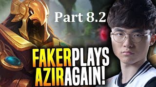 SKT Faker Stream Azir Mid solo vs Katarina - Season 8 (28/1)