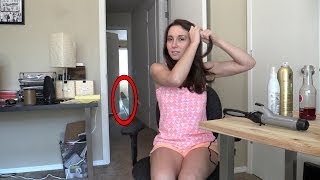 REAL GHOST VIDEO - Ghost in Shannon's House Video 1