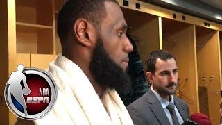 [FULL] LeBron James: Whole team is worried about Tyronn Lue's health | NBA on ESPN
