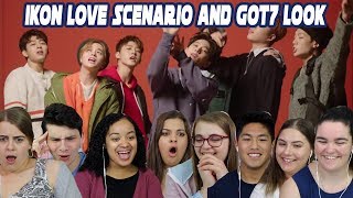 IKON LOVE SCENARIO AND GOT7 LOOK REACTION (S3 EP.3)