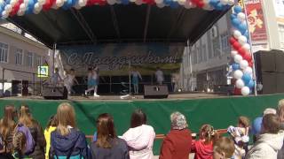 Crazy Евреи ,Лысьва 1 Мая, выступление клуба Микс