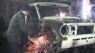 Ваз 2101 .Копейка. Часть 1. Кузовной ремонт подробно