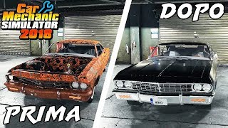 RESTAURO AUTO COMPRATA ALLO SFASCIO - CAR MECHANIC SIMULATOR 2018 GAMEPLAY ITA