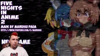 тиранит играет в five nights in anime 2
