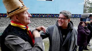 PAUL SURUGIU FUEGO,  ACASĂ LA MAESTRUL NICOLAE SABĂU, LA ÎMPLINIREA VÂRSTEI DE 90 DE ANI
