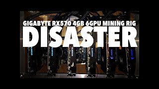 GIGABYTE RX570 4GB 6GPU RIG - 168MH/s 790w | ETHEREUM ROI | THX TO MAZARIBEIRO