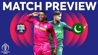 Match Preview - Windies vs Pakistan | ICC Cricket World Cup 2019