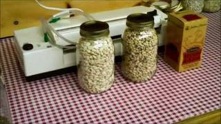 Food Storage: Comparing Mason Jars, # 10 Cans and 5 Gallon Buckets for Dry Canning