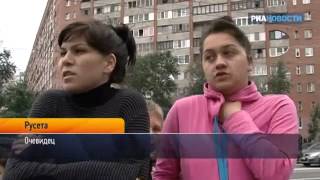 Крупный пожар в жилом доме в Петербурге