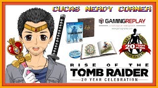 My Rise Of The Tomb Raider 20 Year Celebration Limited Artbook Edition For PS4 Unboxing