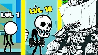 ЭВОЛЮЦИЯ СИЛЫ ЧТОБЫ УЙТИ С РАБОТЫ В ИГРЕ WALLBREAKER2