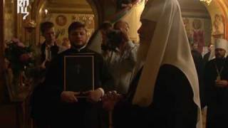 Патриарх посетил пещеры Псково-Печерского монастыря