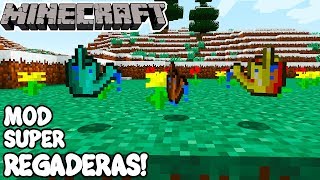 Minecraft 1.12.2 MOD SUPER REGADERAS! CT Watercan Mod Español!
