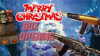 MERRY CHRISTMAS BOX OPENING - WARFACE AK-12, AM-17, etc.