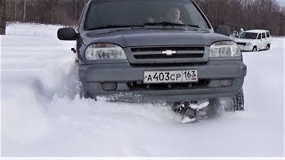 Едем к Волге. Нива, LADA 4x4 Urban, УАЗ Патриот, Шевроле Нива.