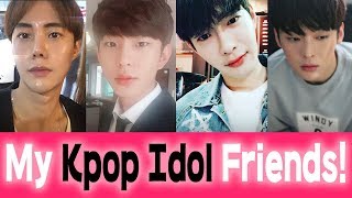 My Kpop Idol Friends // Sibong's Korean Star Mates