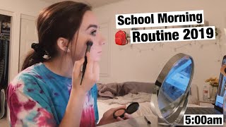 My REAL School Morning Routine 2019 | Spring