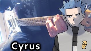 Pokemon DPPt  - Cyrus Galactic Boss Metal Guitar Cover