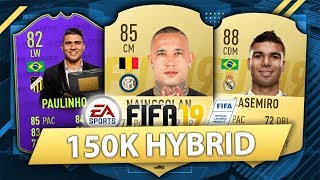 OVERPOWERED 150K HYBRID w/ POTY PAULINHO! FIFA 19 SQUAD BUILDER