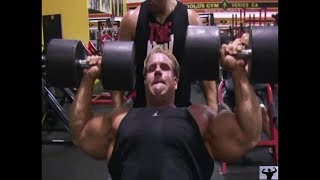 JAY CUTLER's HEAVY SHOULDER TRAINING IN GOLD'S GYM 2006